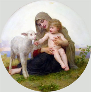 Virgin and Lamb