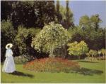 Jeanne-Marguerite lecadre in the Garden,c.1866
