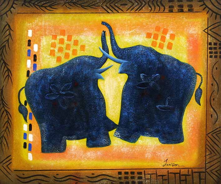 Blue Elephants