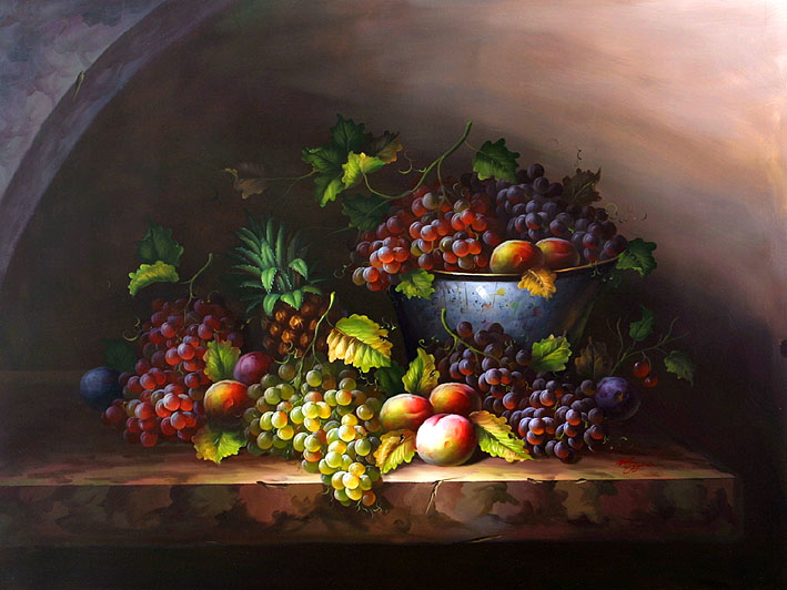 Classic Fruit Still Life