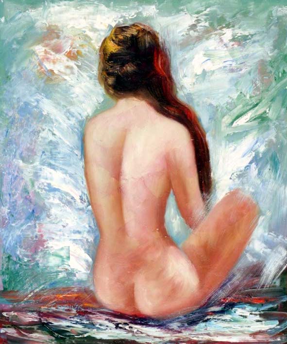 Nude from Back