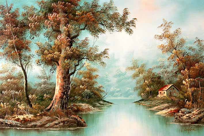 Classic Landscape of I. Cafieri