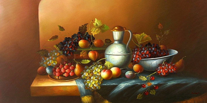 Classic Fruit Still Life