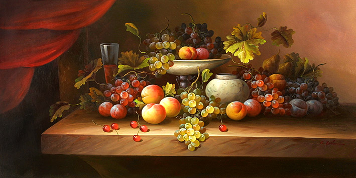 Classic Fruit Still Life