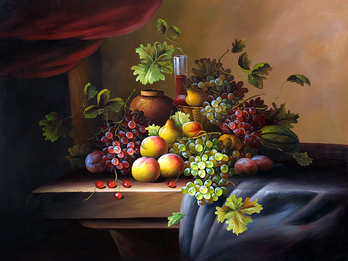 Classic Fruit Still Life
