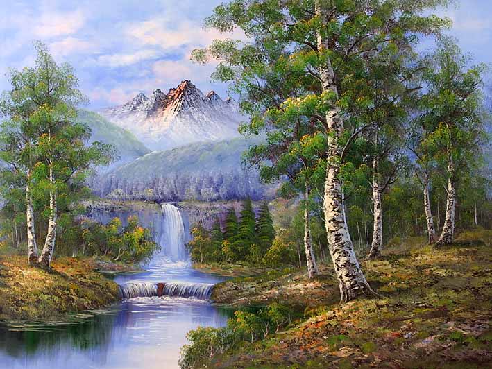 Classic Mountain Landscape