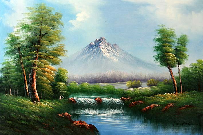 Classic Mountain Landscape