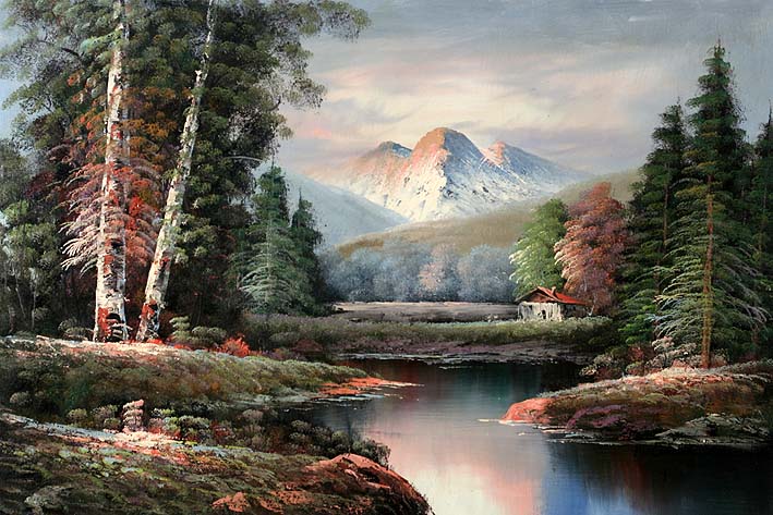 Classic Mountain Landscape