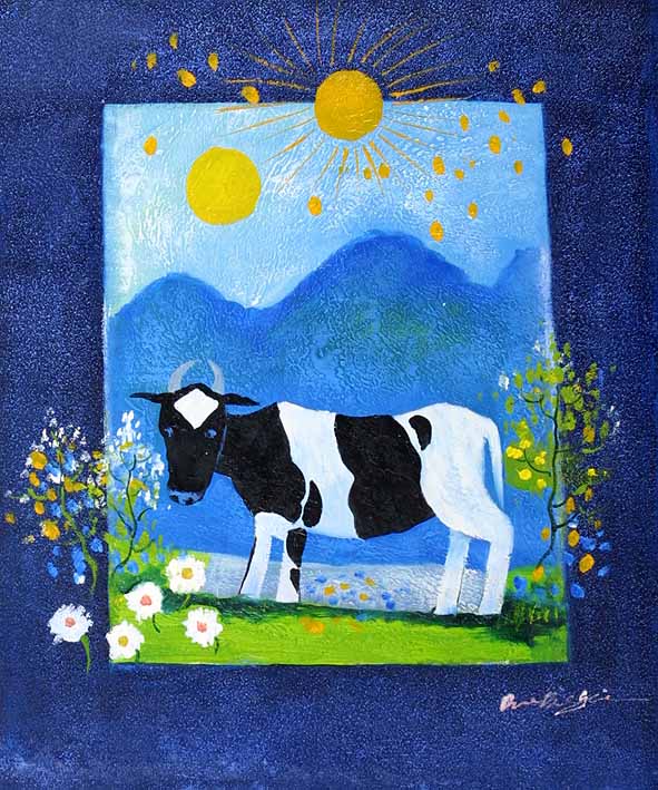A Sunny Cow
