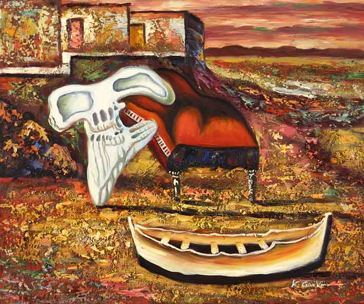 Atmospheric Skull Committing Sodomy With a Grand Piano