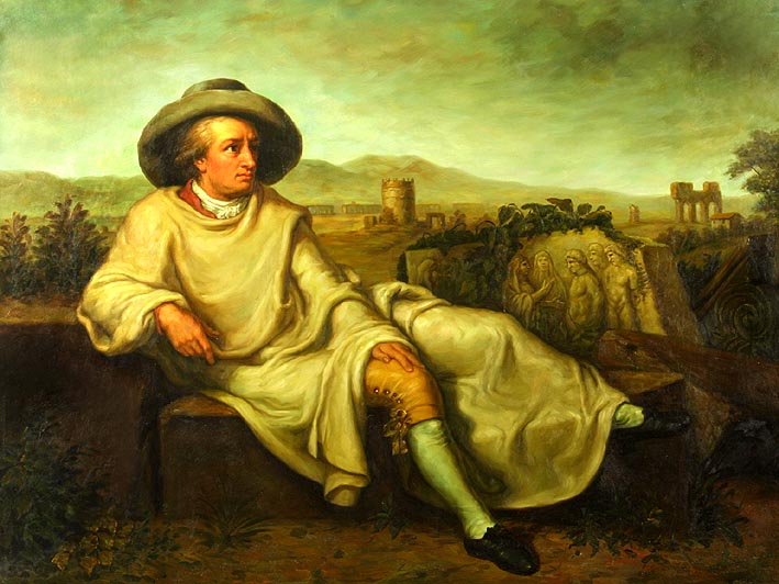 Johann Wolfgang Von Goethe in Italy