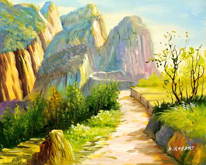 Trail to the Mountain Top