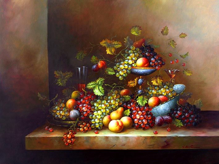 Classic Fruit Still Life