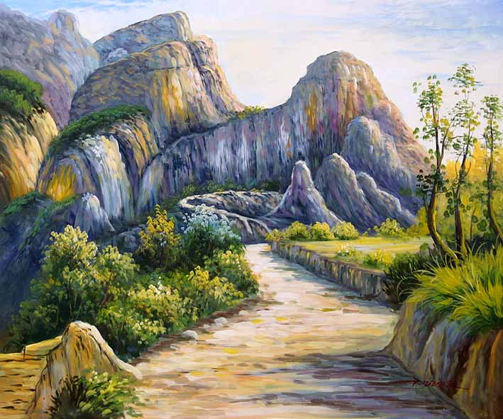 Trail to the Mountain Top