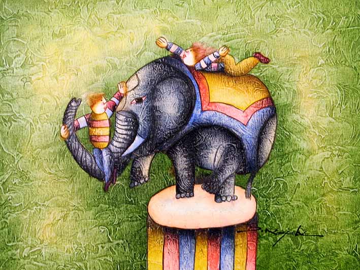 Circus Elephant