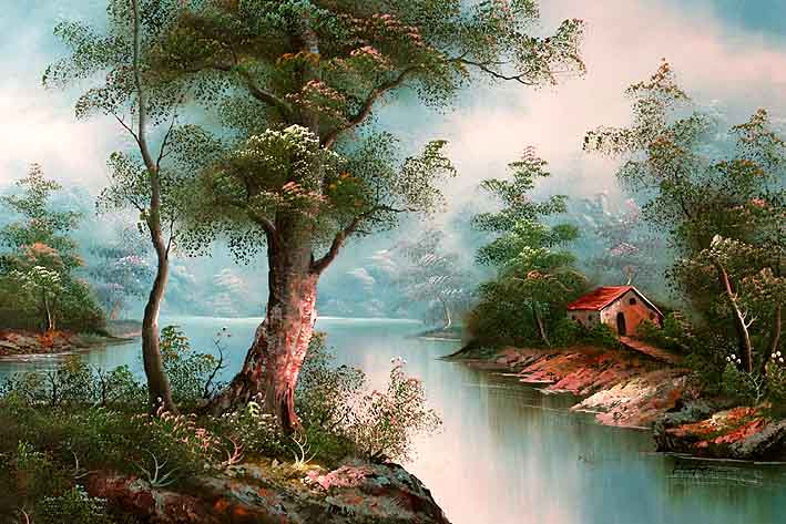 Classic Landscape of I. Cafieri