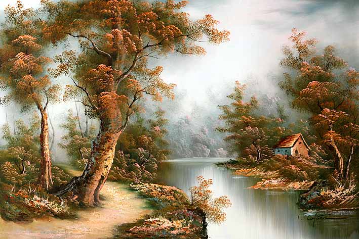 Classic Landscape of I. Cafieri