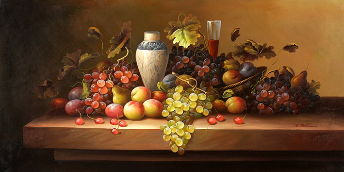 Classic Fruit Still Life