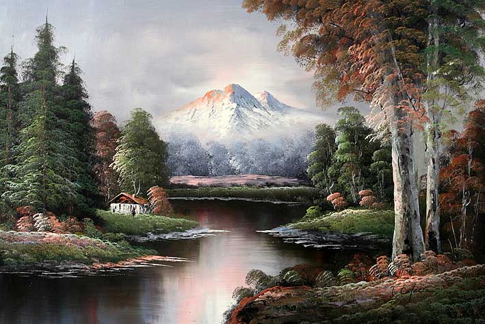 Classic Mountain Landscape