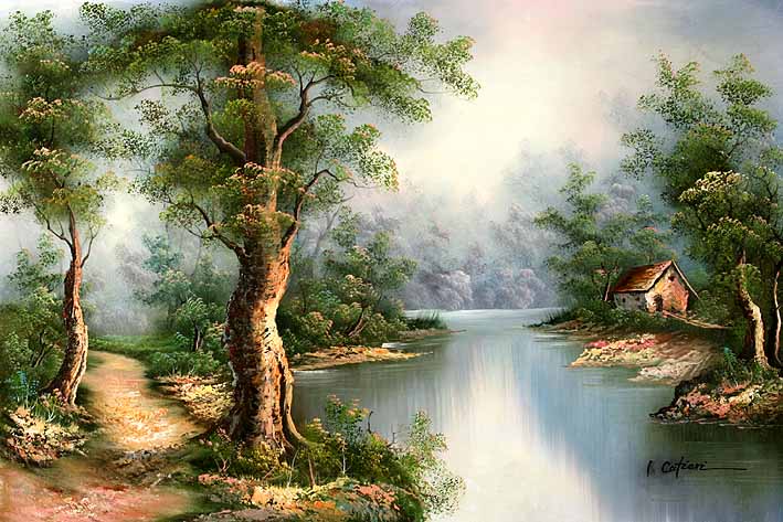 Classic Landscape of I. Cafieri