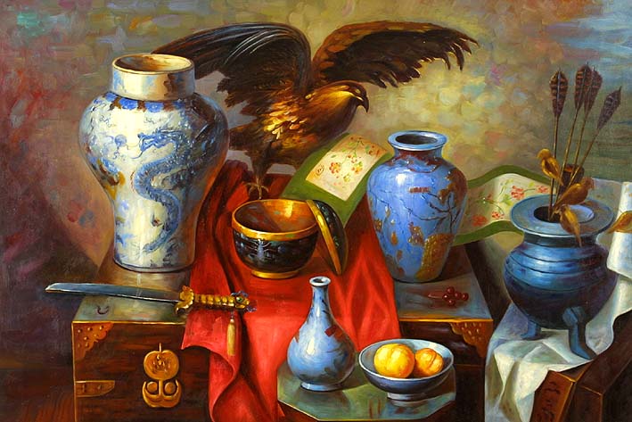 Objects on a Table, XIV