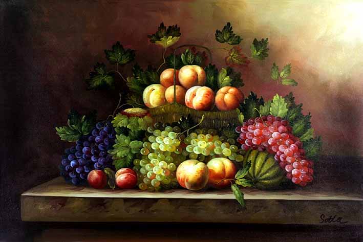 Classic Fruit Still Life