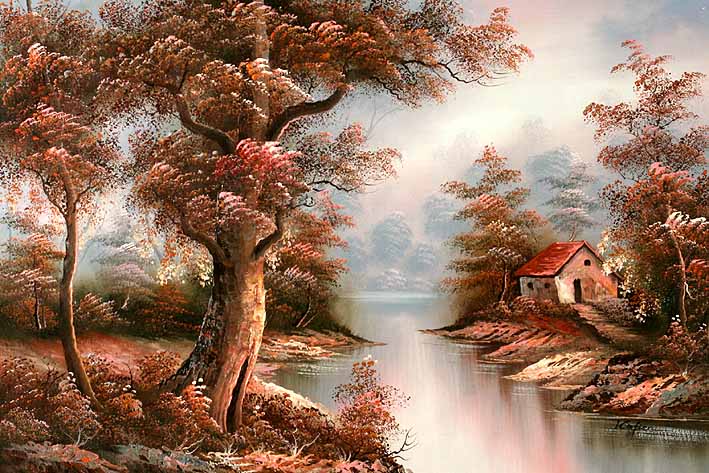 Classic Landscape of I. Cafieri