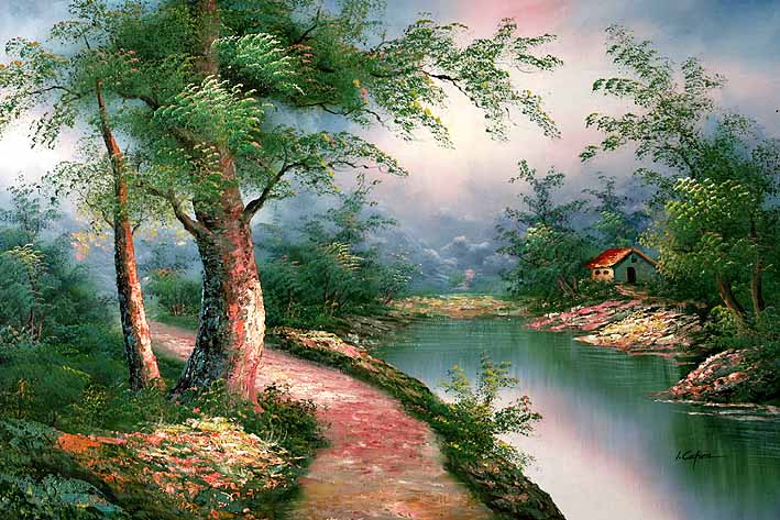 Classic Landscape of I. Cafieri