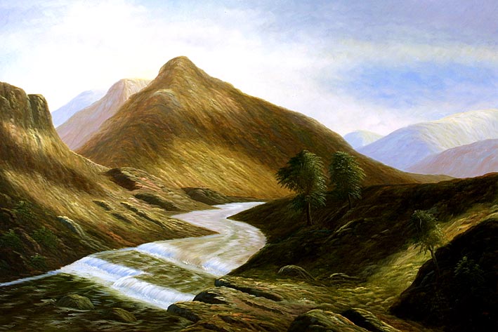 Stream in the Mountain Desert