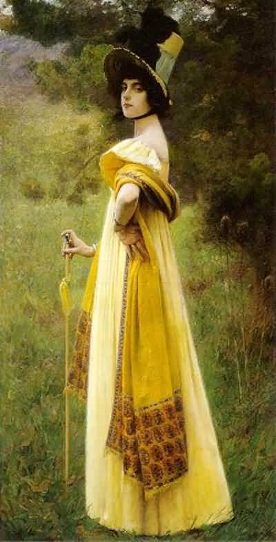 Charles Sprague Pearce The Shawl