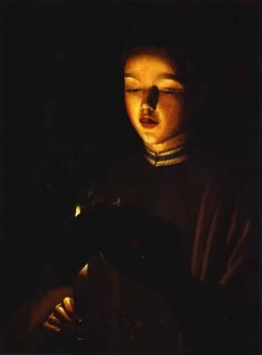 Georges de La Tour The Young Singer