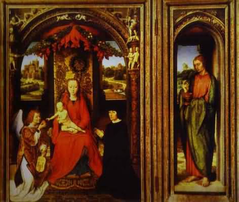 Hans Memling Altar of Saints John the Baptist and John the Evangelist