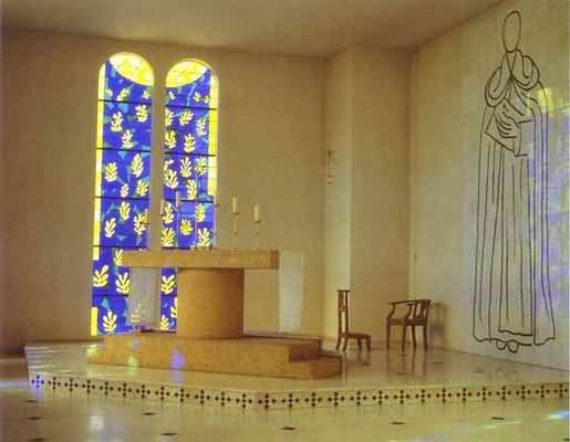 Henri Matisse Interior of the Chapel of the Rosary Vence