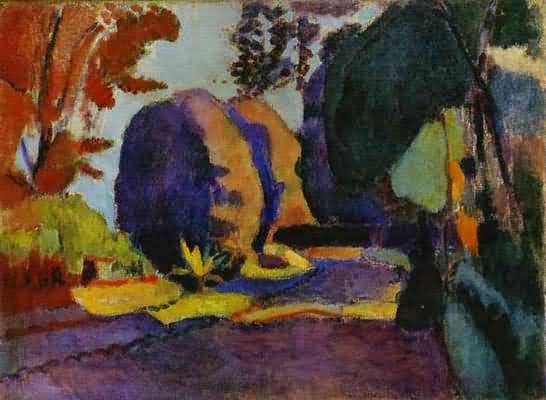 Henri Matisse The Luxembourg Gardens
