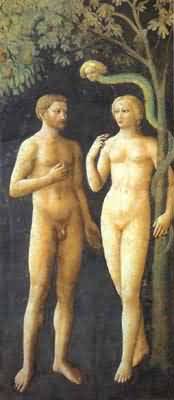 Masolino da Panicale The Temptation of Adam