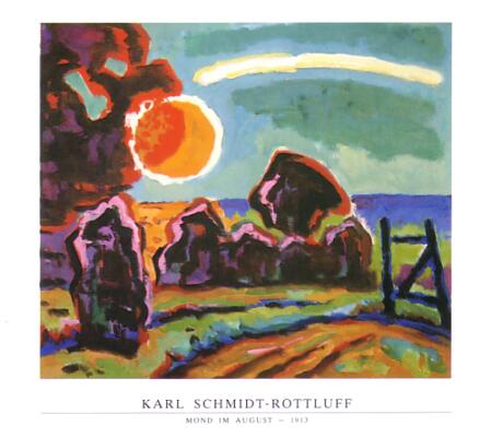 Schmidt Rottluff Karl Mond Im August 1963