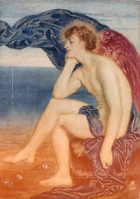 Simeon Solomon Labor Love Dreaming by the Sea