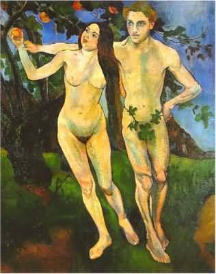 Suzanne Valadon Adam and eve