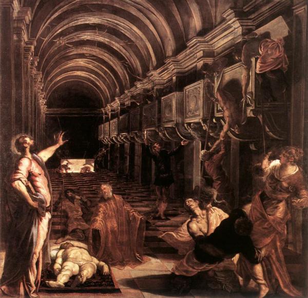 TINTORETTO The Discovery of St Mark s Body