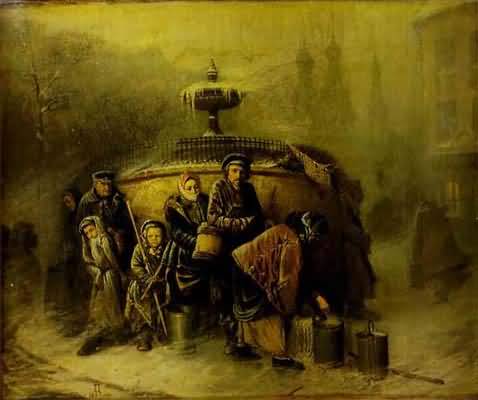 Vasily Perov Queue to a Reservoir