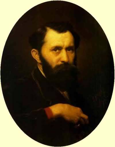 Vasily Perov Self Portrait