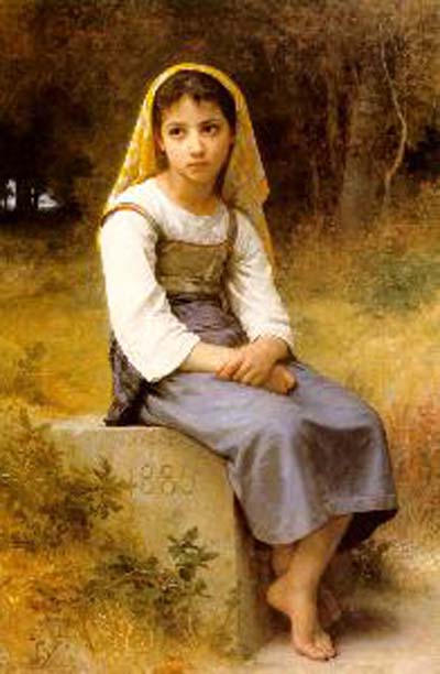 Adolphe-William Bouguereau Meditation