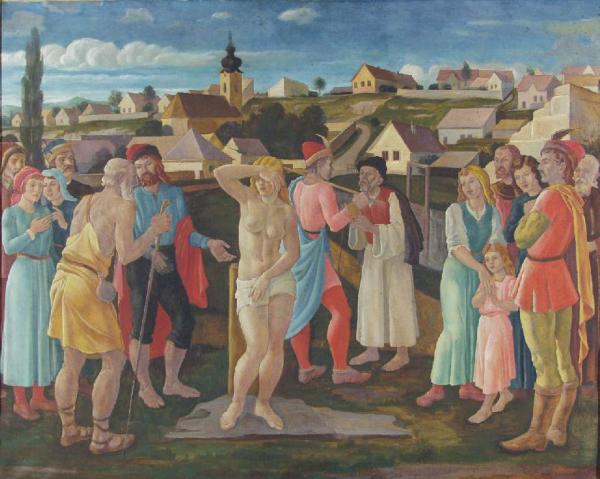 BANATI SVERAK Jozsef On the Pillory