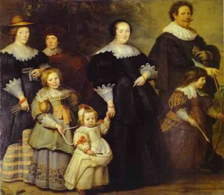 Cornelis de Vos Family Portrait