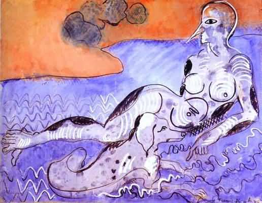 Francis Picabia Woman with a Dog Le femme au chien