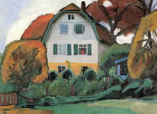 Gabriele Munter The Russians House