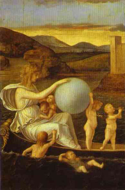 Giovanni Bellini Allegory of Inconstancy (Fortune)