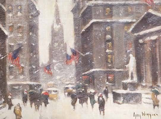Guy Wiggins Wall Street Winter