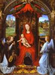 Hans Memling Madonna and Child with Two Angels