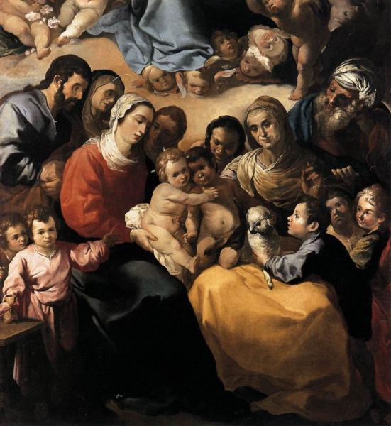 HERRERA Francisco de the Elder The Holy Family